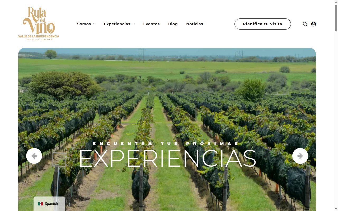 Captura de Ruta del Vino Guanajuato